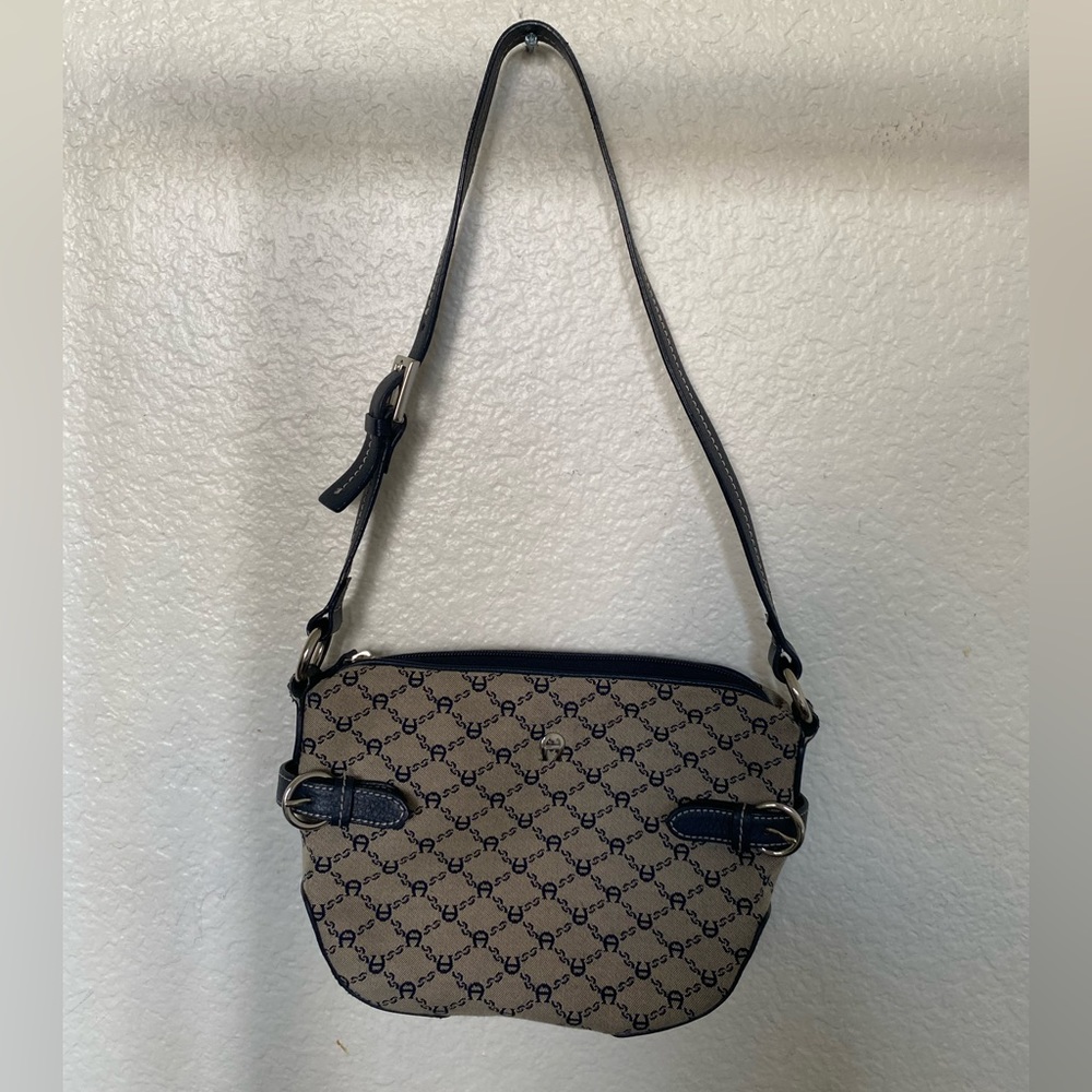 Etienne Aigner Dark Navy Blue Purse